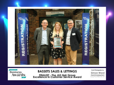 Bassets Sales & Lettings Customer Service Award